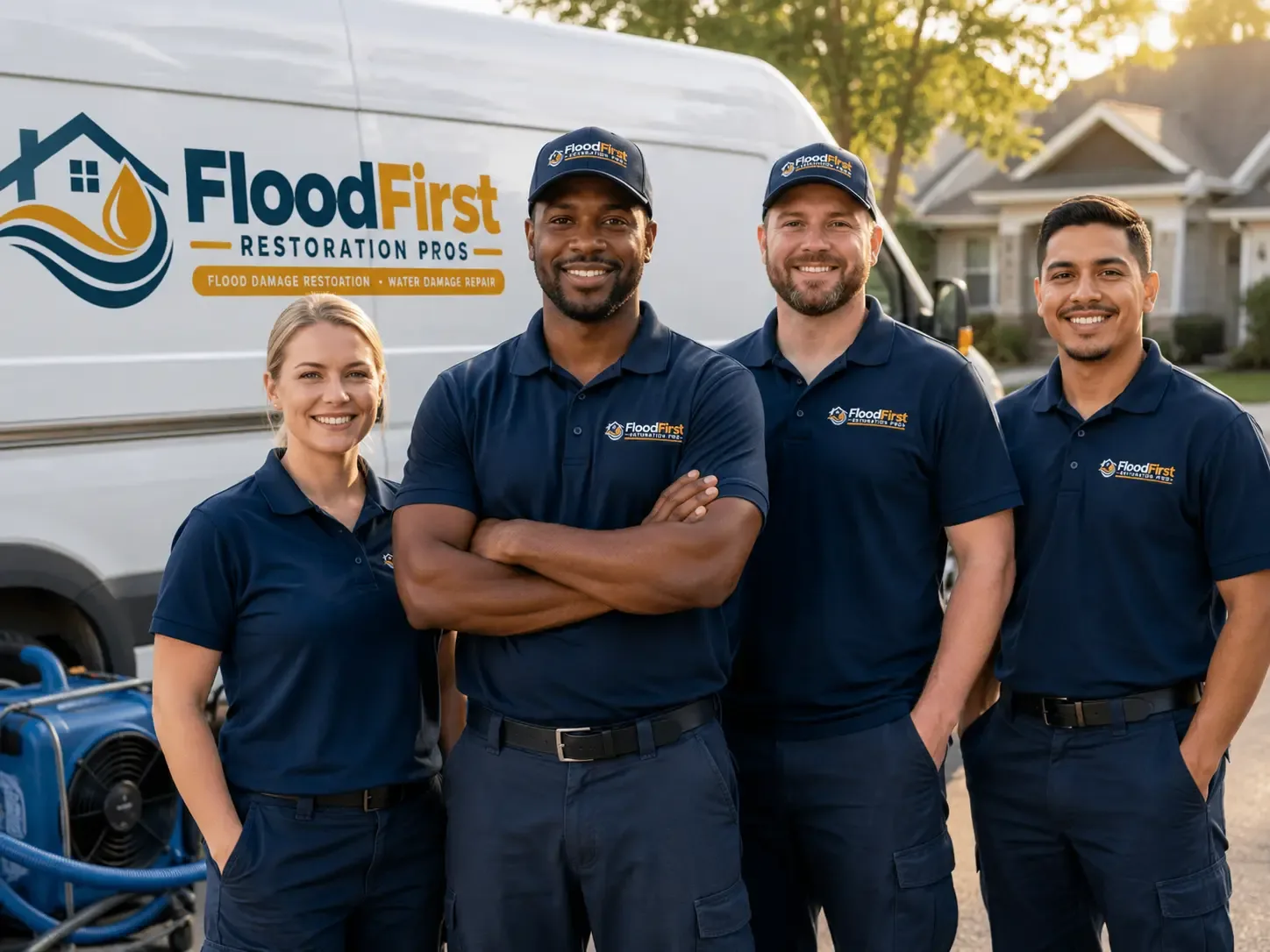 Flood Damage Restoration company in Church Road, VA